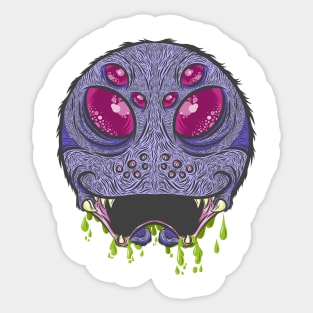 Monster Drool Sticker